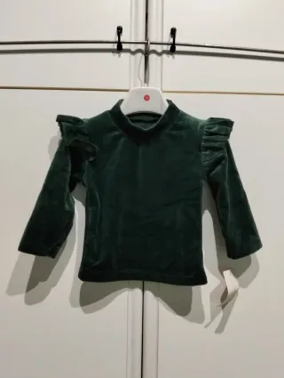 Lotto 4 top bambina 12 mesi