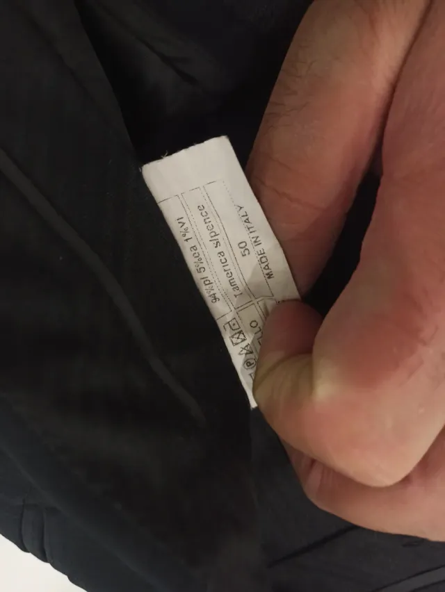 Pantaloni uomo classici neri