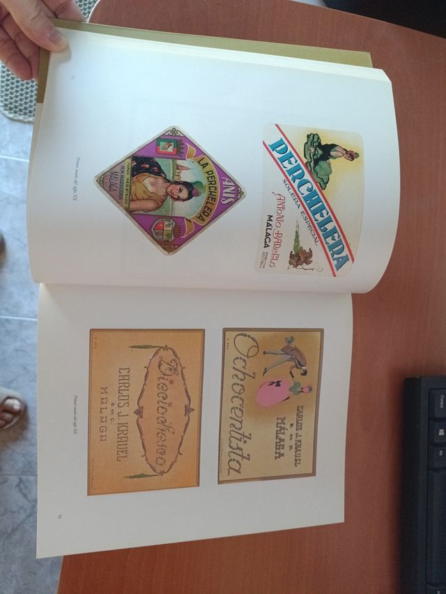 Catalogo» Vecchie stampe sul vino di Malaga» 1860-1960