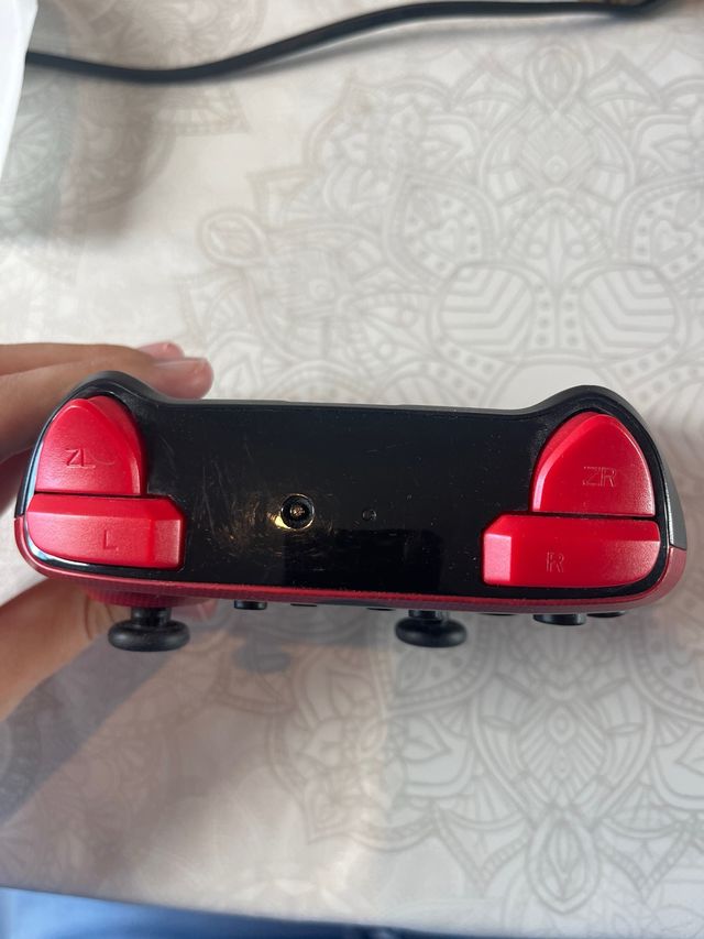 Mando Nintendo Switch Rojo Mario