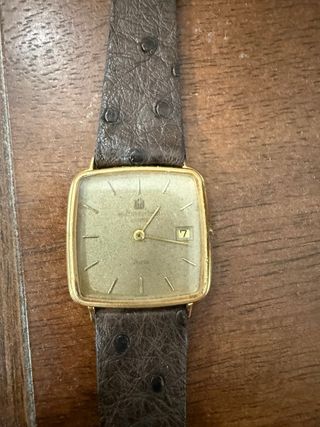 Reloj Michel Herbelin Dorado y Marrón