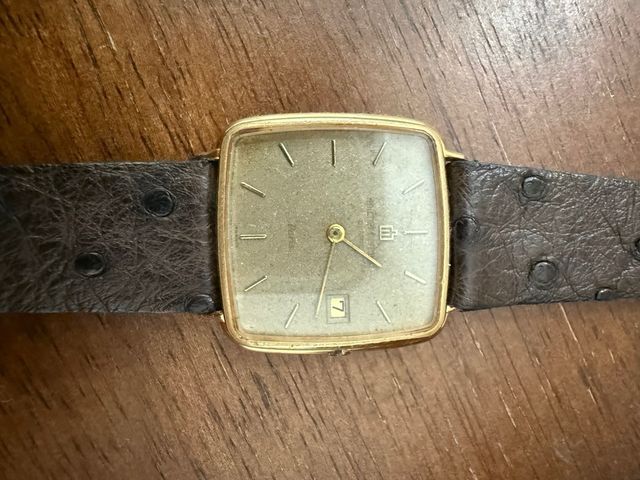 Reloj Michel Herbelin Dorado y Marrón