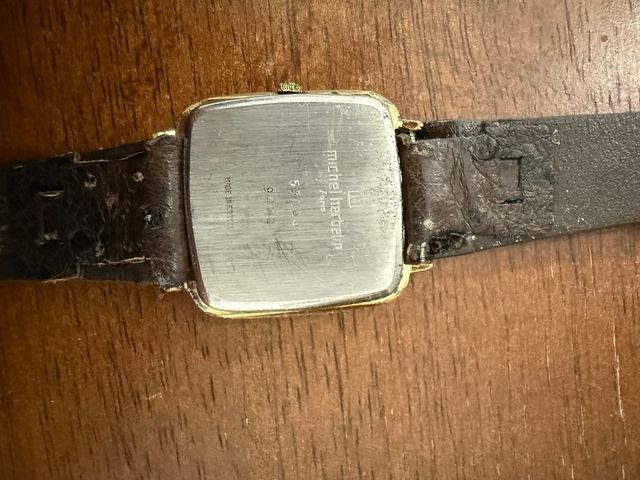 Reloj Michel Herbelin Dorado y Marrón