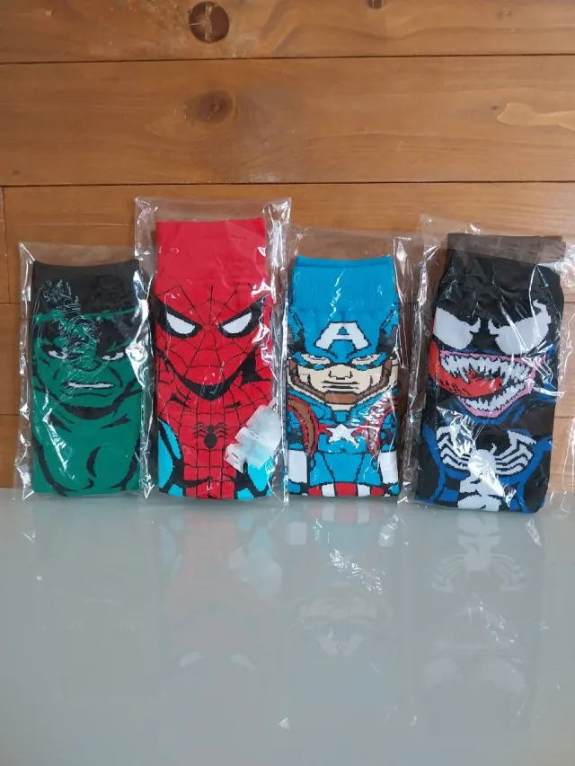 4 x Calcetines Marvel