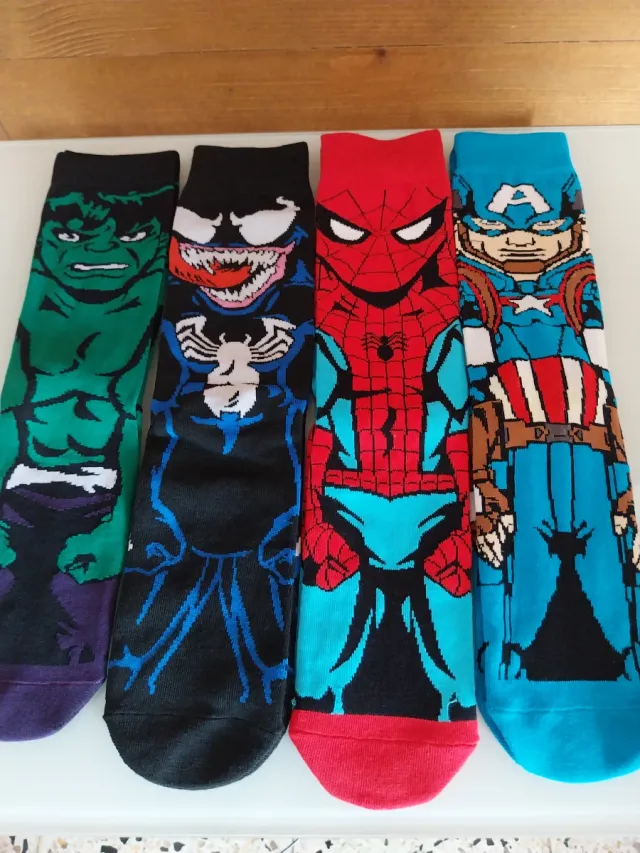 4 x Calcetines Marvel