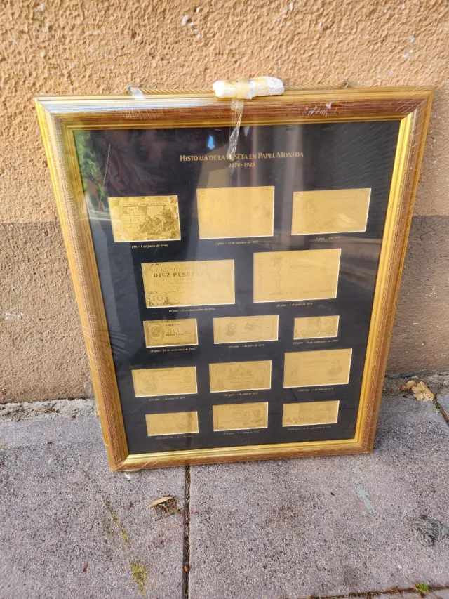 Storia della Peseta su carta Moneda 1874-1985