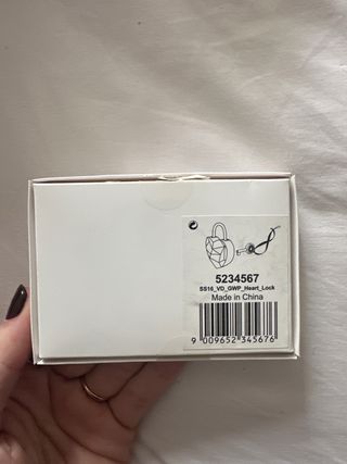 Candado Corazón Swarovski con Llave