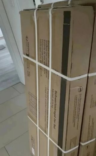 2 ripiani in metallo 180 cm