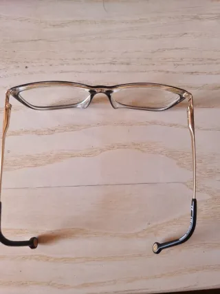 Montura Gafas Carolina Herrera Negra y Dorada