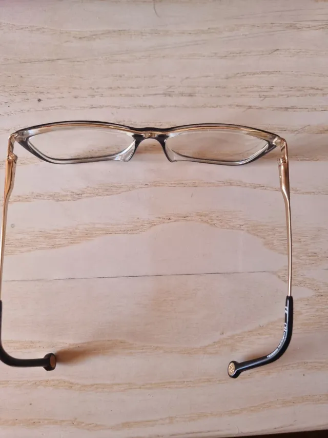 Montura Gafas Carolina Herrera Negra y Dorada