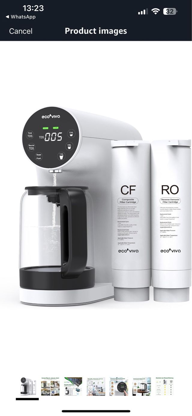 Purificador de agua Eccoviva