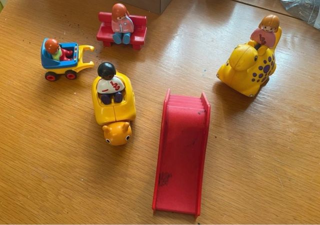 Granja y parque infantil