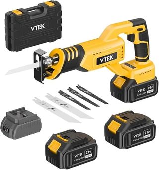 Sierra Sable Inalámbrica VTEK 21V