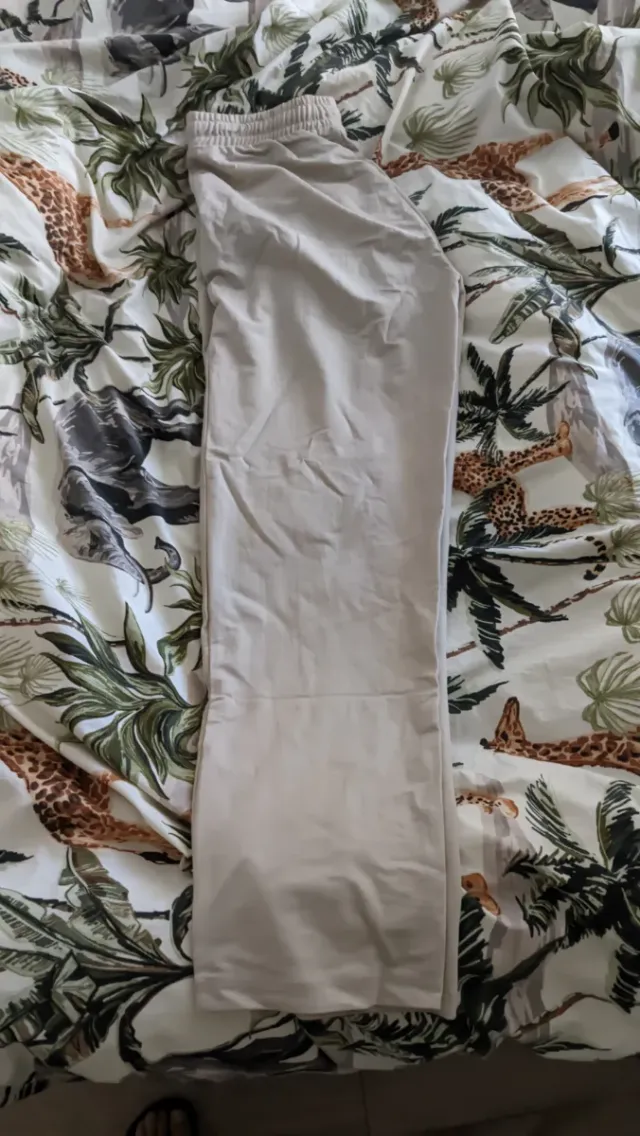 Pantaloni premaman beige