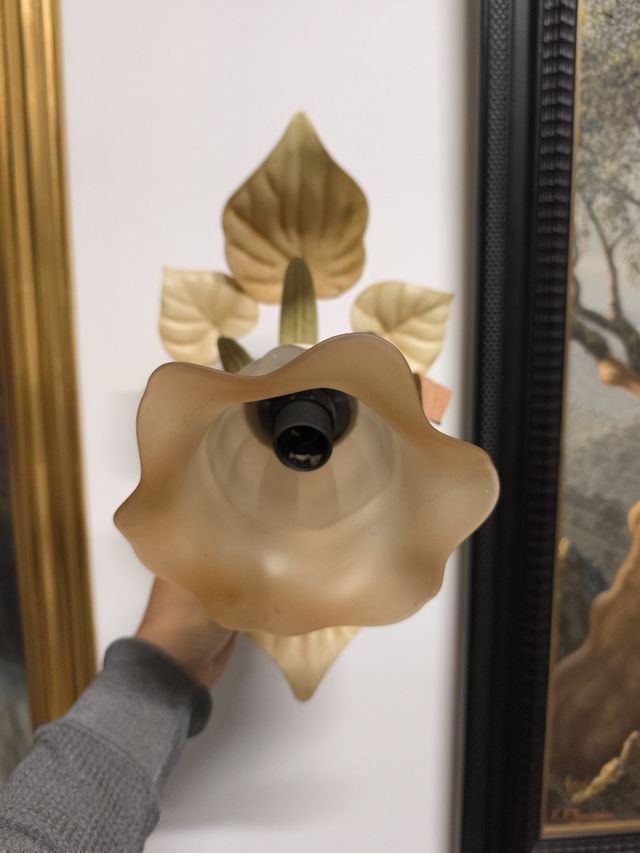 2 Apliques Vintage Flor