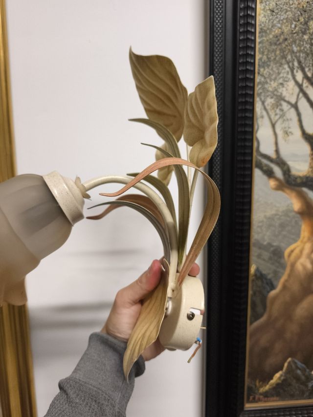 2 Apliques Vintage Flor