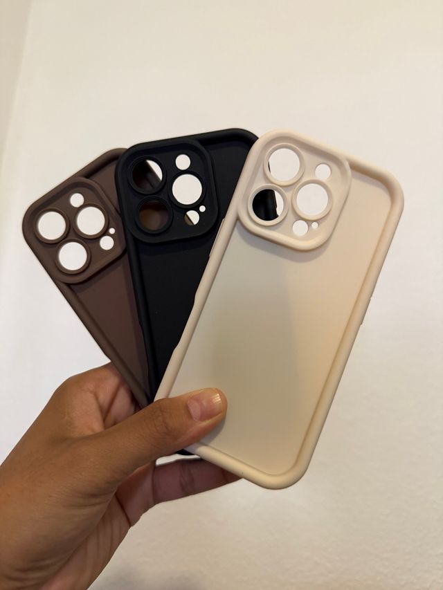 Fundas iPhone 16 Pro (3 uds)