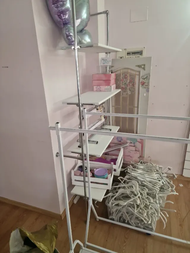 Estantería colgante metal/madera