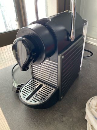 Cafetera Nespresso Krups aluminio