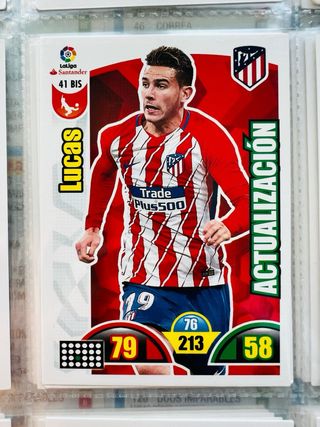 Lote 18 cromos Atlético Madrid Adrenalyn 2017-18