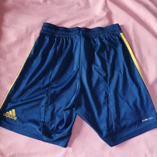 Calzonas Adidas Azul y Amarillo