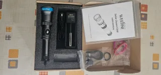Linterna buceo Weefine Solar Zoom 1500