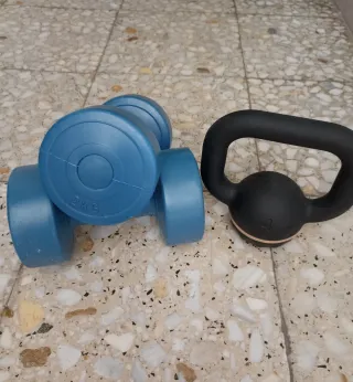 Mancuernas 2kg + Kettlebell 4kg