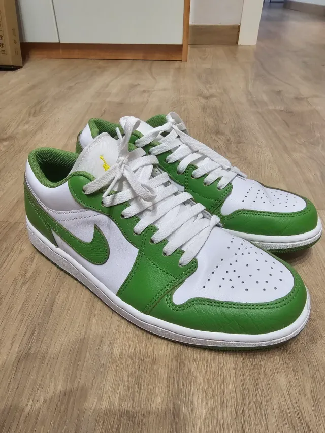 Air Jordan 1 Low Verdes y Blancas