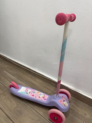 Patinete infantil 3 ruedas unicornio