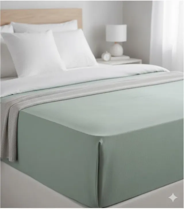 3 Sábanas Bajeras ajustables de Algodón 100% color