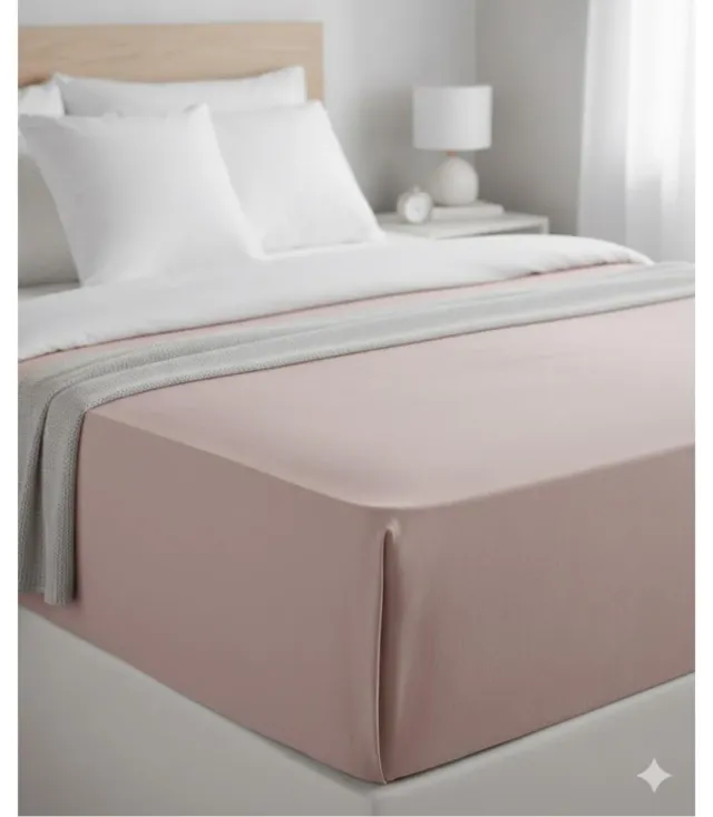 3 Sábanas Bajeras ajustables de Algodón 100% color