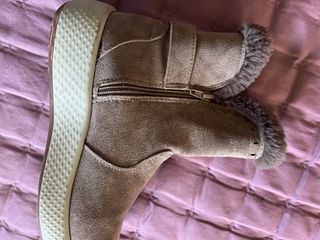 Botas de pelo tostado