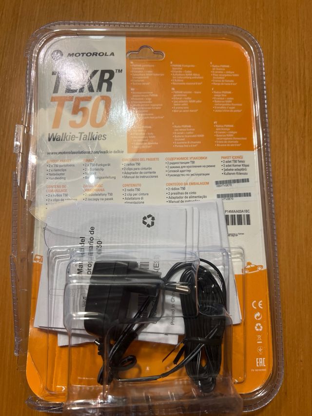 Walkie Talkie Motorola TLKR T50 (2uds)
