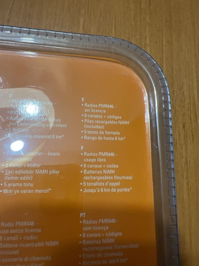 Walkie Talkie Motorola TLKR T50 (2uds)