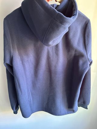 Sudadera Álvaro Moreno Azul Media Cremallera