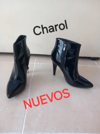 Botines charol