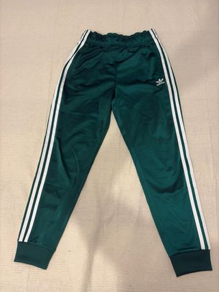 Pantalón Adidas niño verde talla 11/12