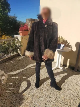 Giaccone in c. astoro rasato