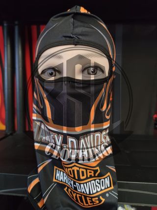 Sottocasco Harley-Davidson Nero e Arancio