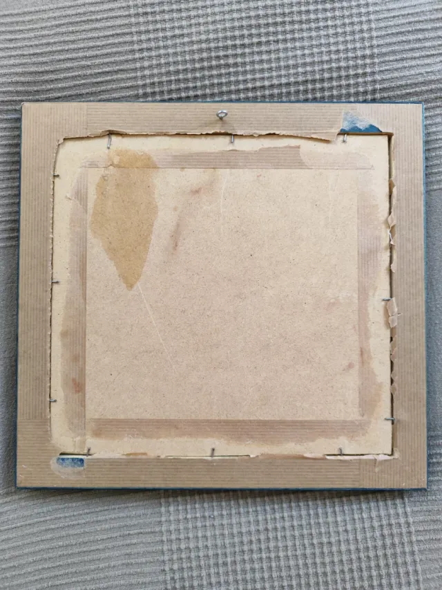 Cuadro Punto de Cruz Gato