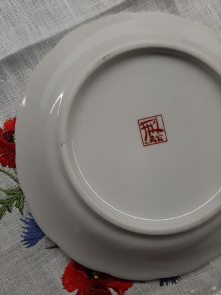 Platos decoración Japón 