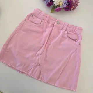 Falda vaquera Rosa para Niña