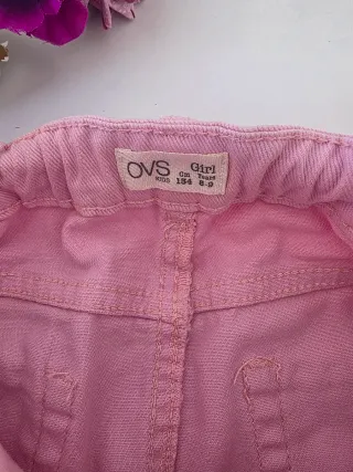 Falda vaquera Rosa para Niña