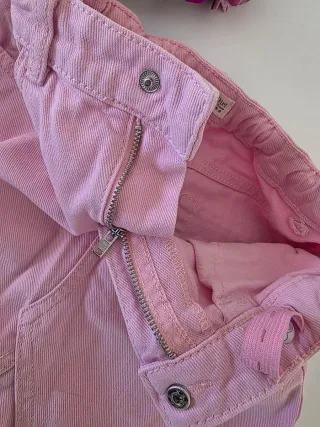 Falda vaquera Rosa para Niña