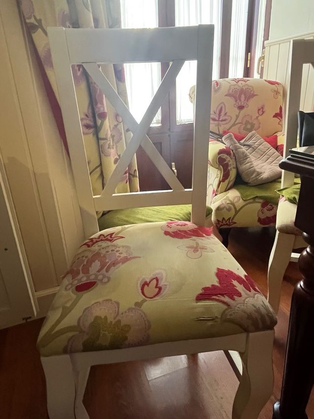 conjunto mesa comedor extensible y sillas