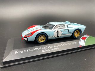 Pack 2 Coches Ford GT40 Le Mans 1966 CMR