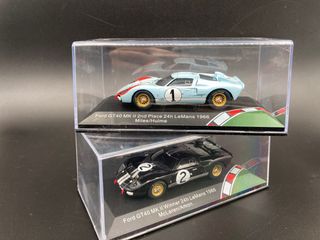 Pack 2 Coches Ford GT40 Le Mans 1966 CMR