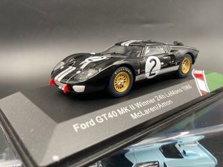 Pack 2 Coches Ford GT40 Le Mans 1966 CMR