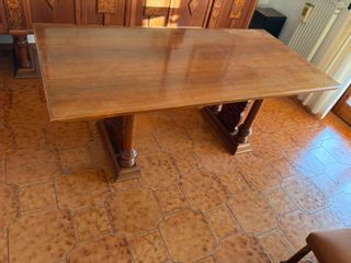 Tavolo massello stile neo-rinascimentale