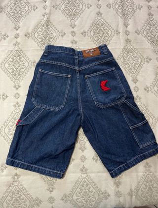 Bermuda Jeans Vintage Karl Kani Blu